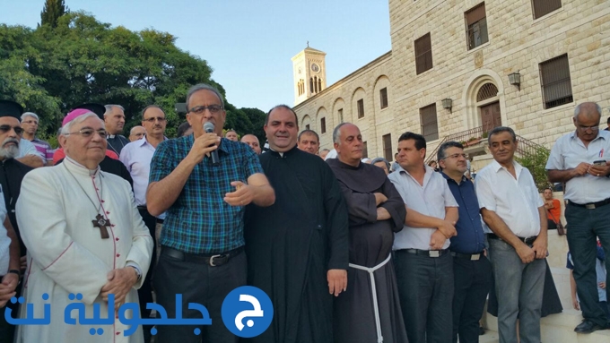 وقفة تضامنية مع المدارس الأهلية في الناصرة